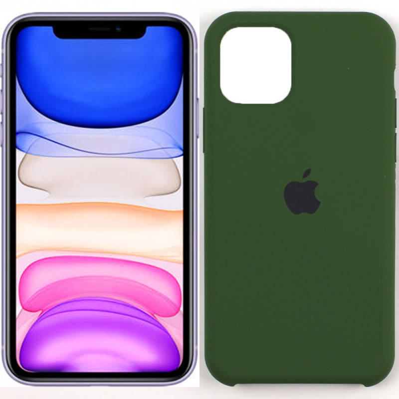Чехол для Iphone 11 Pro Max Айфон 11 про макс с микрофиброй внутри и логотипом Темно зеленый цвет
Чехол для Iphone 11 Pro Max Айфон 11 про макс с микрофиброй внутри и логотипом Темно зеленый цвет