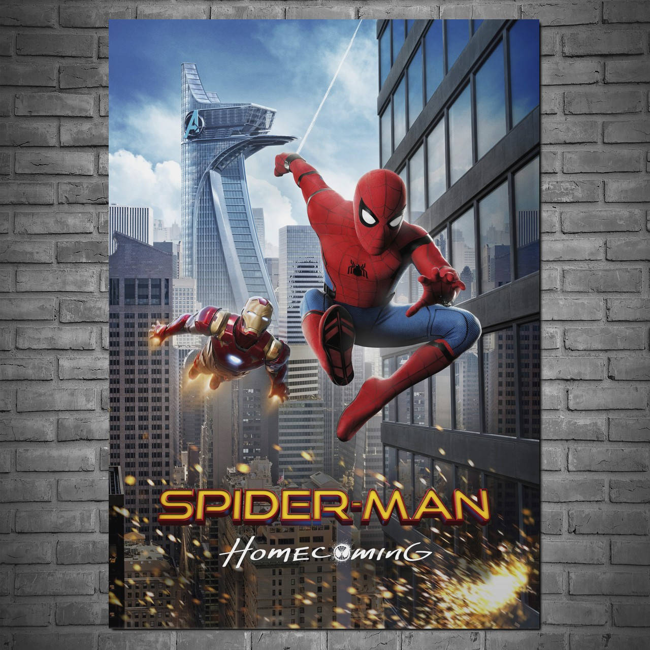 Плакат "Человек-паук: Возвращение домой, Spider-Man: Homecoming (2017)" (артикул 2065) 60, Матовая, 43
Плакат "Человек-паук: Возвращение домой, Spider-Man: Homecoming (2017)" (артикул 2065) 60, Матовая, 43