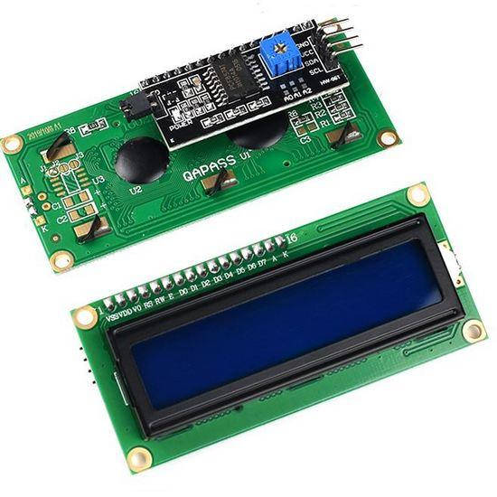 ЖК-дисплей LCD1602A для Arduino с интерфейсной шиной IIC/I2C
ЖК-дисплей LCD1602A для Arduino с интерфейсной шиной IIC/I2C