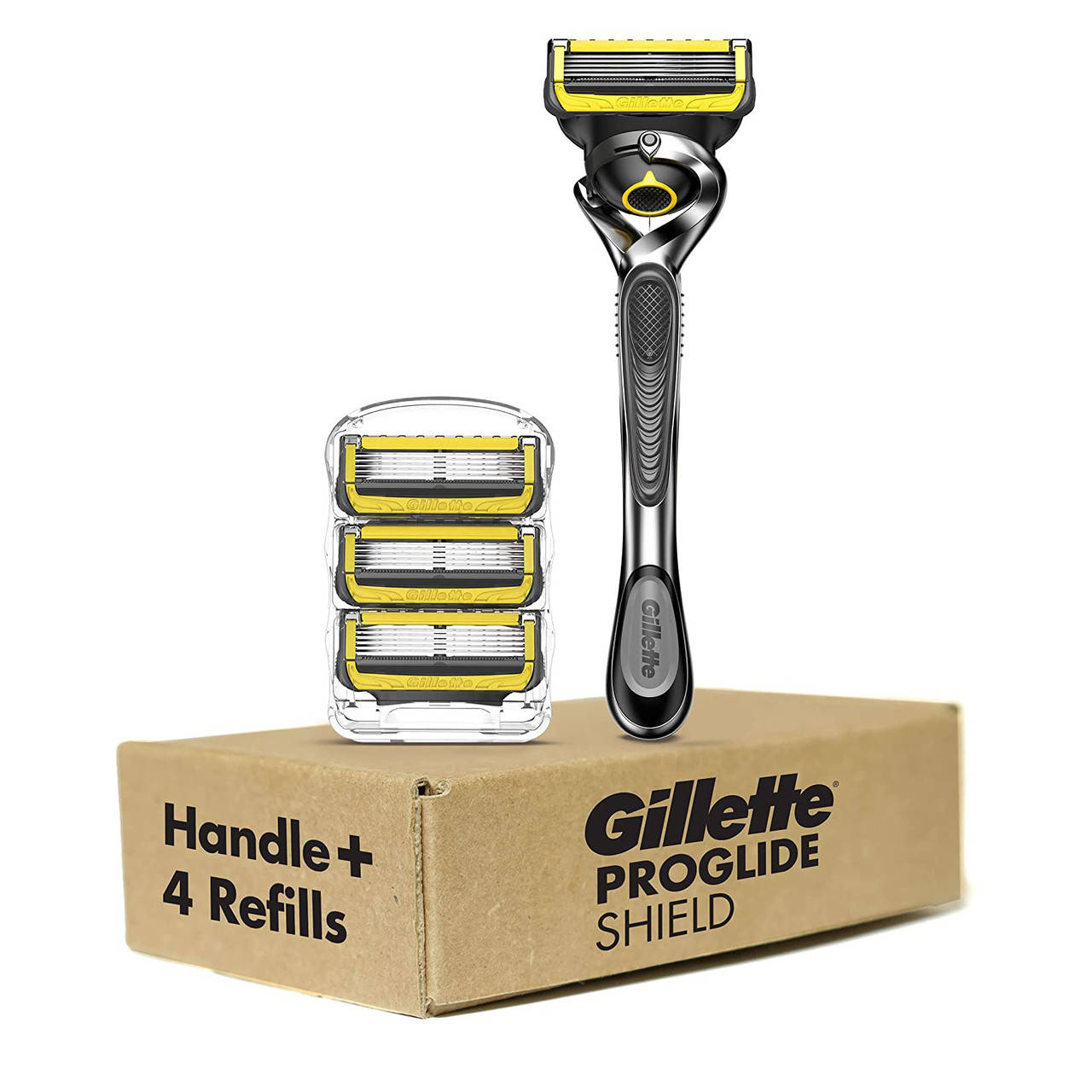 Сменные картриджи для бритья (Лезвия) Gillette Fusion 5 ProShield 4 шт + станок в подарок
Сменные картриджи для бритья (Лезвия) Gillette Fusion 5 ProShield 4 шт + станок в подарок