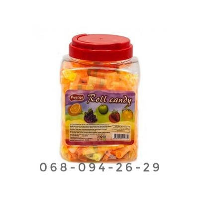 Конфеты драже Roll candy PRESTIGE 5 г ( 100 )
Конфеты драже Roll candy PRESTIGE 5 г ( 100 )