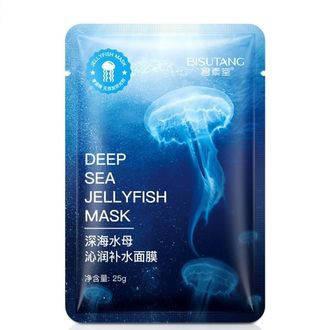 УВЛАЖНЯЮЩАЯ МАСКА С ЭКСТРАКТОМ МЕДУЗЫ И МОРСКИХ ВОДОРОСЛЕЙ DEEP SEA JELLYFISH MASK BISUTANG
УВЛАЖНЯЮЩАЯ МАСКА С ЭКСТРАКТОМ МЕДУЗЫ И МОРСКИХ ВОДОРОСЛЕЙ DEEP SEA JELLYFISH MASK BISUTANG
