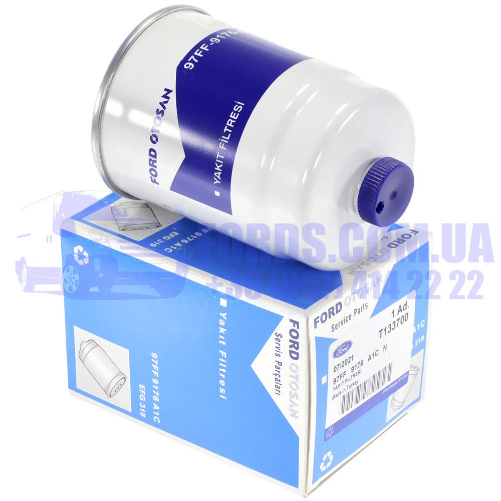 Фильтр топливный FORD TRANSIT 1997-2000 (2.5DI/2.5TDI) (1208300/97FF9176AC/T133700) ORIGINAL
Фильтр топливный FORD TRANSIT 1997-2000 (2.5DI/2.5TDI) (1208300/97FF9176AC/T133700) ORIGINAL