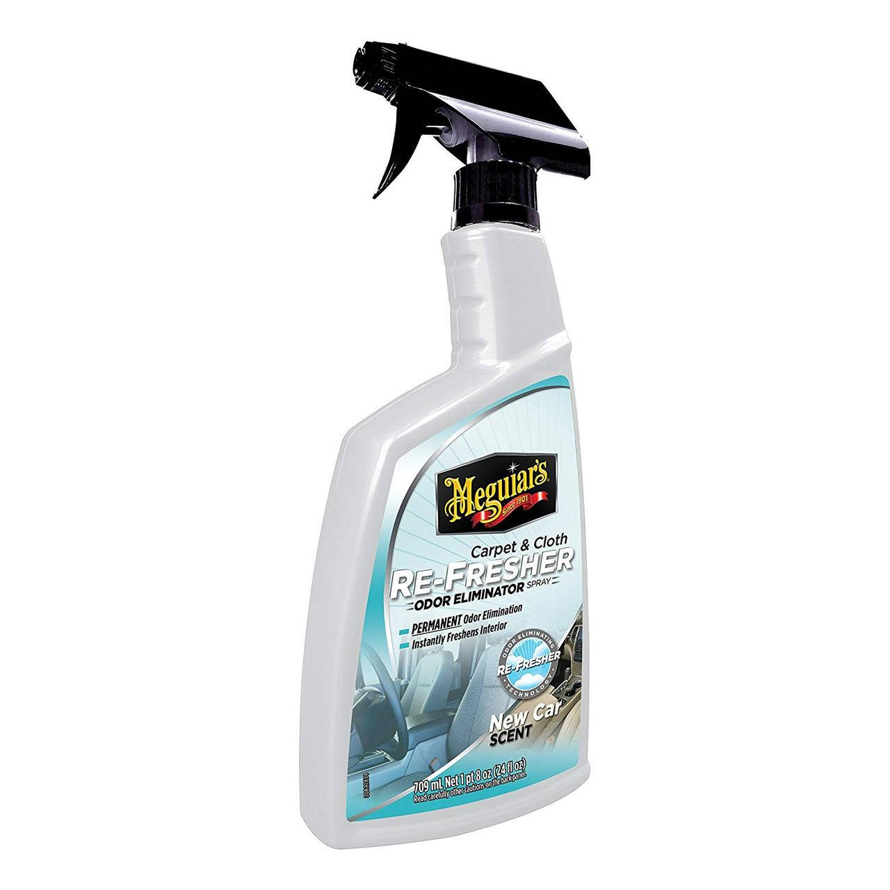 Освежитель воздуха "Новый авто" аромат Meguiar's Carpet & Cloth Re-Fresher 709 мл. (G180724)
Освежитель воздуха "Новый авто" аромат Meguiar's Carpet & Cloth Re-Fresher 709 мл. (G180724)