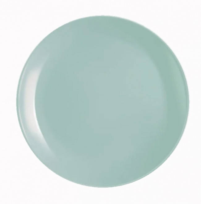 Тарелка десертная Diwali Light Turquoise лазурная 190мм Luminarc (P2613), Бирюзовый 
Тарелка десертная Diwali Light Turquoise лазурная 190мм Luminarc (P2613), Бирюзовый