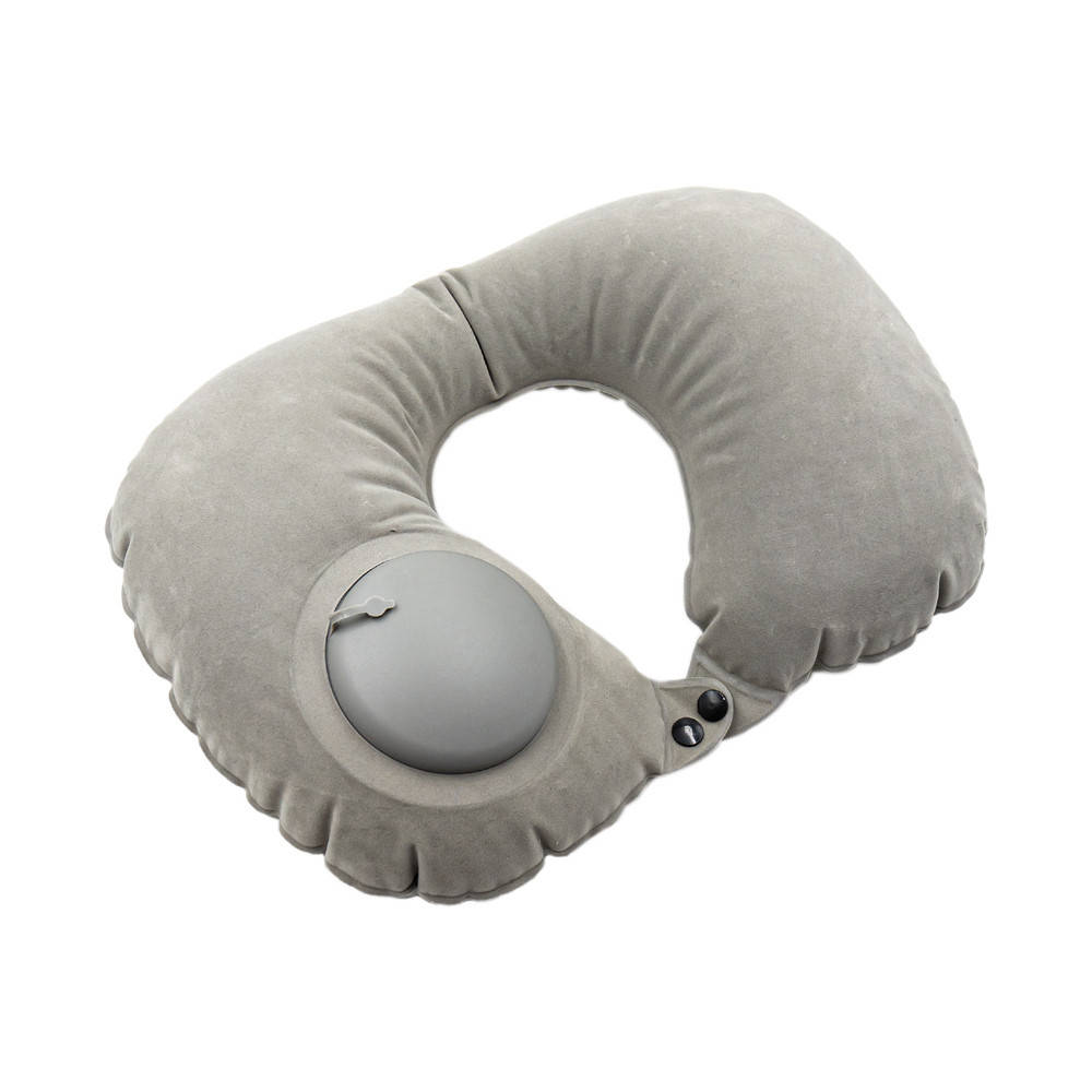 Дорожная надувная подушка подголовник на шею со встроенной помпой TRAVEL NECK PILLOW Серая, Серый
Дорожная надувная подушка подголовник на шею со встроенной помпой TRAVEL NECK PILLOW Серая, Серый