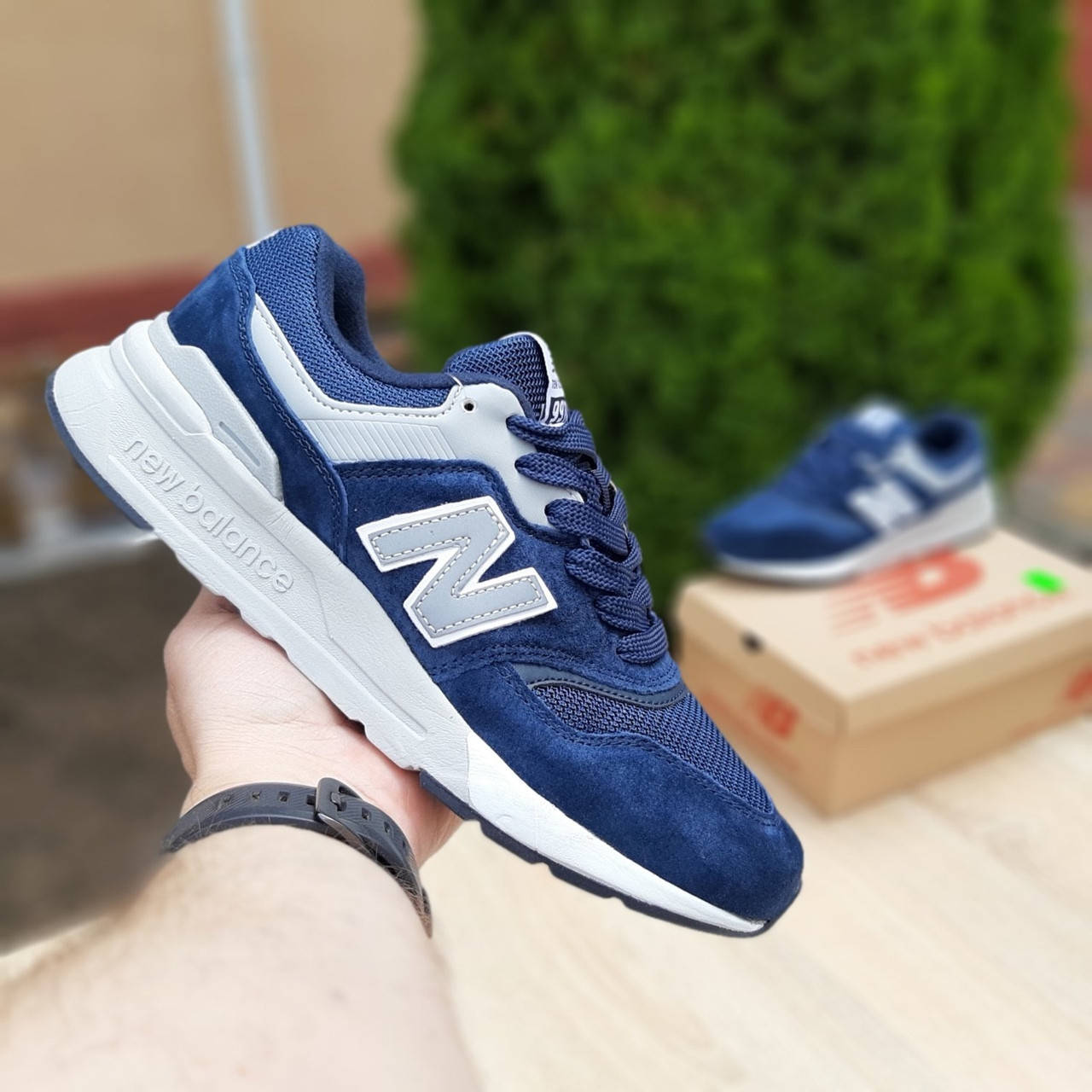 Кроссовки мужские New Balance 997 темно-синие Нью Баланс 997 натуральная замша текстиль. Код OD-10365 44, Синий
Кроссовки мужские New Balance 997 темно-синие Нью Баланс 997 натуральная замша текстиль. Код OD-10365 44, Синий