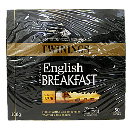 Чай Твінінгс в пакетиках англійський сніданок Twinings english breakfast 100g 10шт/ящ (Код : 00-00012076)
Чай Твінінгс в пакетиках англійський сніданок Twinings english breakfast 100g 10шт/ящ (Код : 00-00012076)