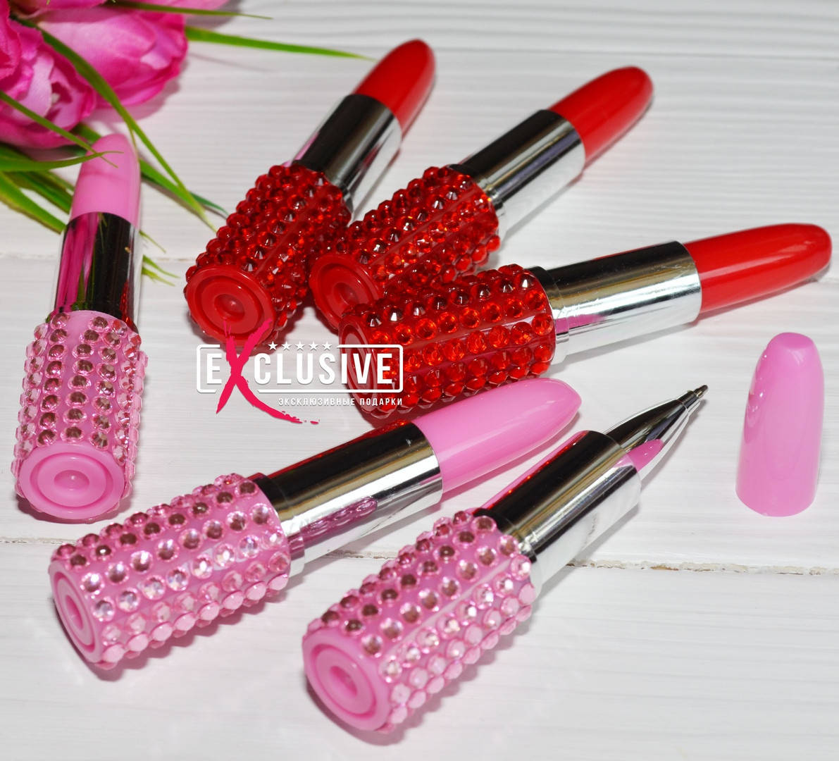 Ручка-помада со стразами
Ручка-помада со стразами