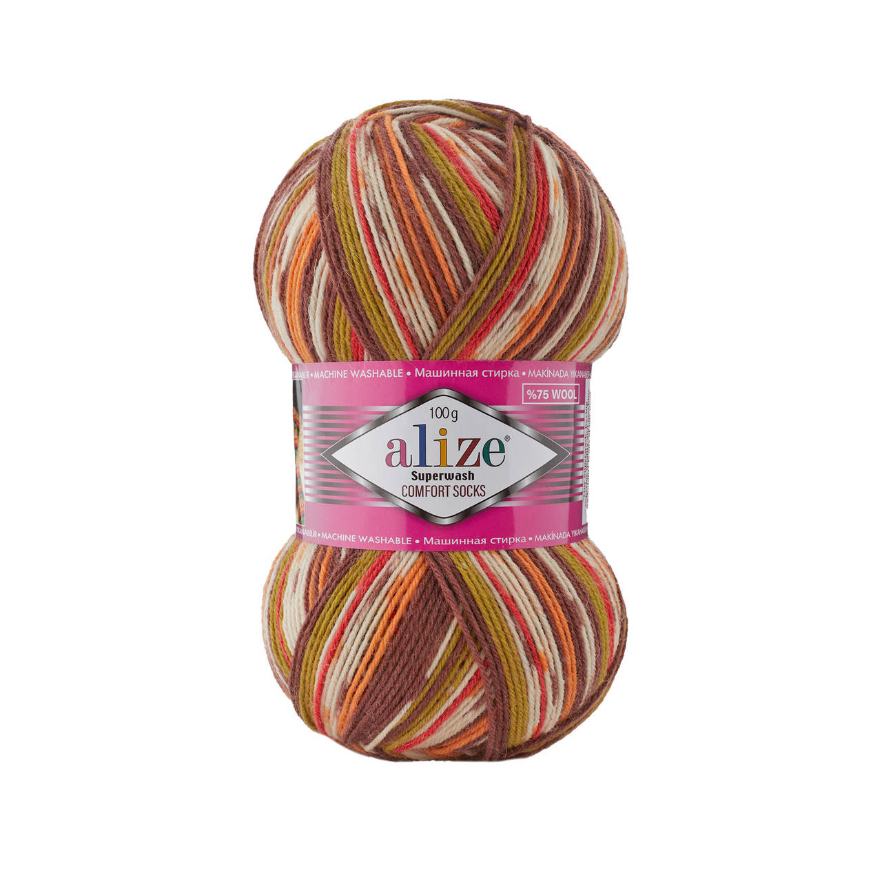 Alize Superwash (Ализе Супервош) № 7709 (Пряжа, нитки для вязания), Секционное крашение
Alize Superwash (Ализе Супервош) № 7709 (Пряжа, нитки для вязания), Секционное крашение