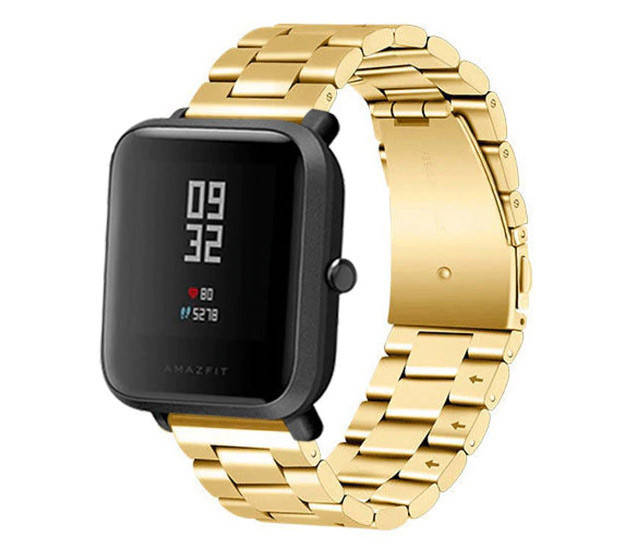 Металлический ремешок Primo для часов Xiaomi Amazfit Bip / Amazfit Bip GTS / Amazfit Bip Lite - Gold
Металлический ремешок Primo для часов Xiaomi Amazfit Bip / Amazfit Bip GTS / Amazfit Bip Lite - Gold