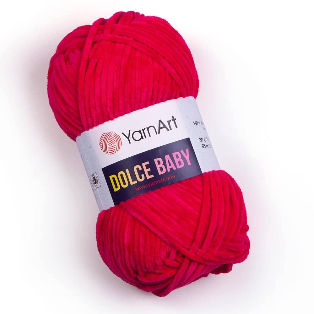 Yarnart Dolce Baby (ЯрнАрт Дольче Беби) №759 малиновый (Пряжа плюшевая, нитки велюр для вязания)
Yarnart Dolce Baby (ЯрнАрт Дольче Беби) №759 малиновый (Пряжа плюшевая, нитки велюр для вязания)