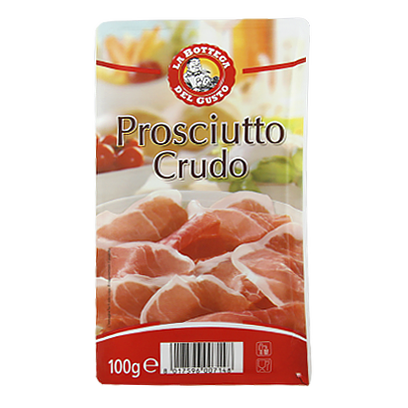 Прошутто Крудо Ла Боттега Prosciutto Crudo La Bottega 100g 30шт/ящ (Код : 00-00005559)
Прошутто Крудо Ла Боттега Prosciutto Crudo La Bottega 100g 30шт/ящ (Код : 00-00005559)