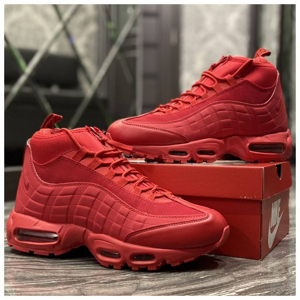 Мужские зимние кроссовки Nike Air Max 95 Sneakerboot Red зима чоловічі зимові кросівки найк аір макс 95 зима, Красный
Мужские зимние кроссовки Nike Air Max 95 Sneakerboot Red зима чоловічі зимові кросівки найк аір макс 95 зима, Красный