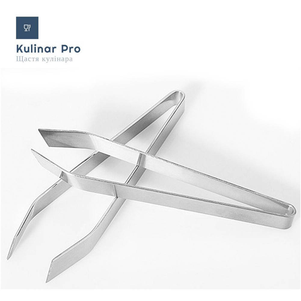 Комплект кулинарных пинцетов для удаления рыбных костей и птицы Kulinar Pro 2 шт (kp0002)
Комплект кулинарных пинцетов для удаления рыбных костей и птицы Kulinar Pro 2 шт (kp0002)