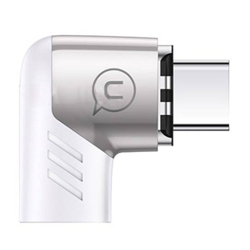 Переходник Usams US-SJ486 AU13 Type-C to Type-C 100W PD Magnetic, Белый 
Переходник Usams US-SJ486 AU13 Type-C to Type-C 100W PD Magnetic, Белый