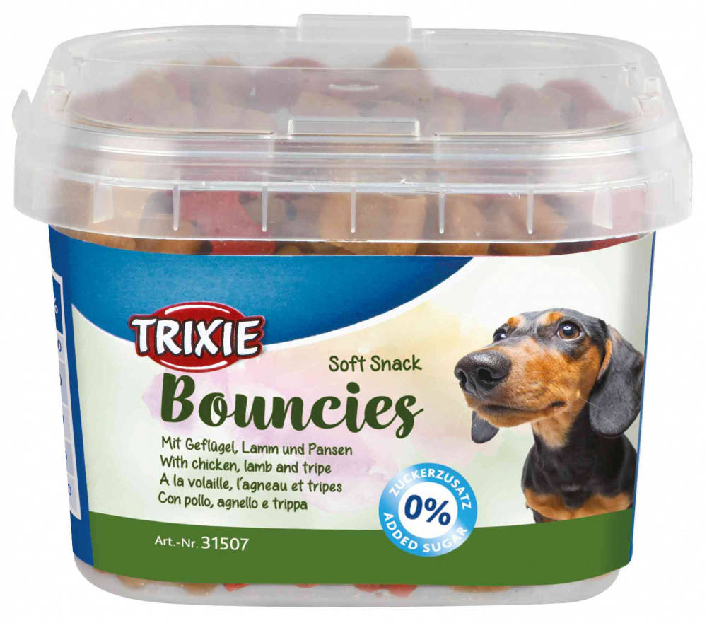 Trixie Soft Snack Bouncies Витаминное лакомство для собак (ягнёнок, птица, желудок) 140 г
Trixie Soft Snack Bouncies Витаминное лакомство для собак (ягнёнок, птица, желудок) 140 г