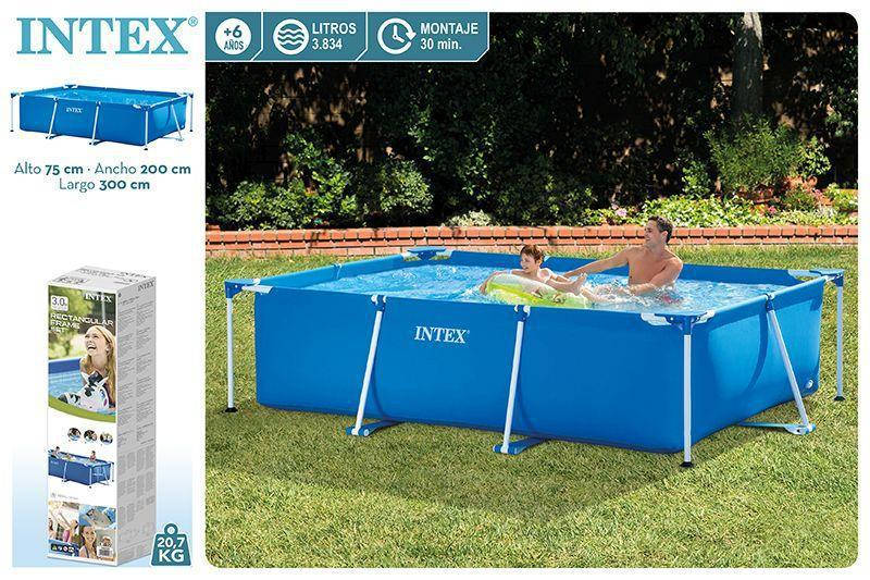Бассейн каркасный Intex 28272 большой 300 х 200 х 75 см прямоугольный сборный без фильтра синий для дома
Бассейн каркасный Intex 28272 большой 300 х 200 х 75 см прямоугольный сборный без фильтра синий для дома