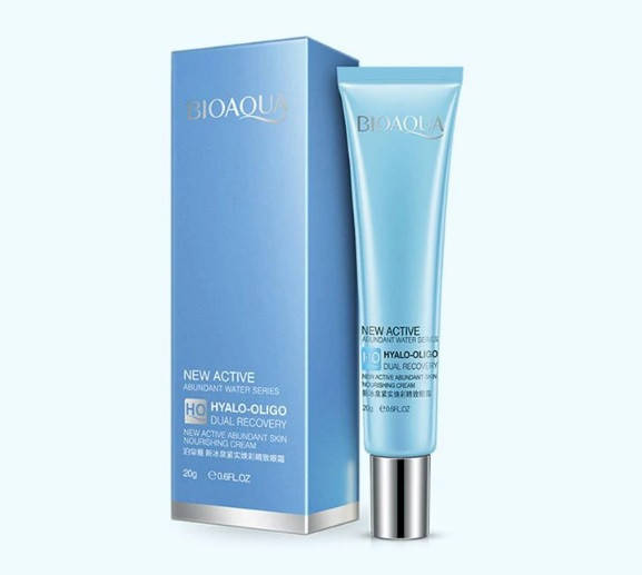 Крем для кожи вокруг глаз Bioaqua с олигомером гиалуроновой кислоты НА Hyalo-Oligo Dual Recovery Cream, 20г
Крем для кожи вокруг глаз Bioaqua с олигомером гиалуроновой кислоты НА Hyalo-Oligo Dual Recovery Cream, 20г