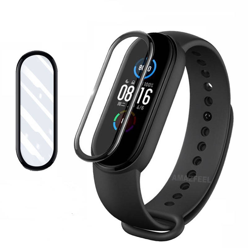 Защитная пленка для фитнес браслета Xiaomi Mi Band 5 и 6 с рамкой, комплект - 2 шт.
Защитная пленка для фитнес браслета Xiaomi Mi Band 5 и 6 с рамкой, комплект - 2 шт.
