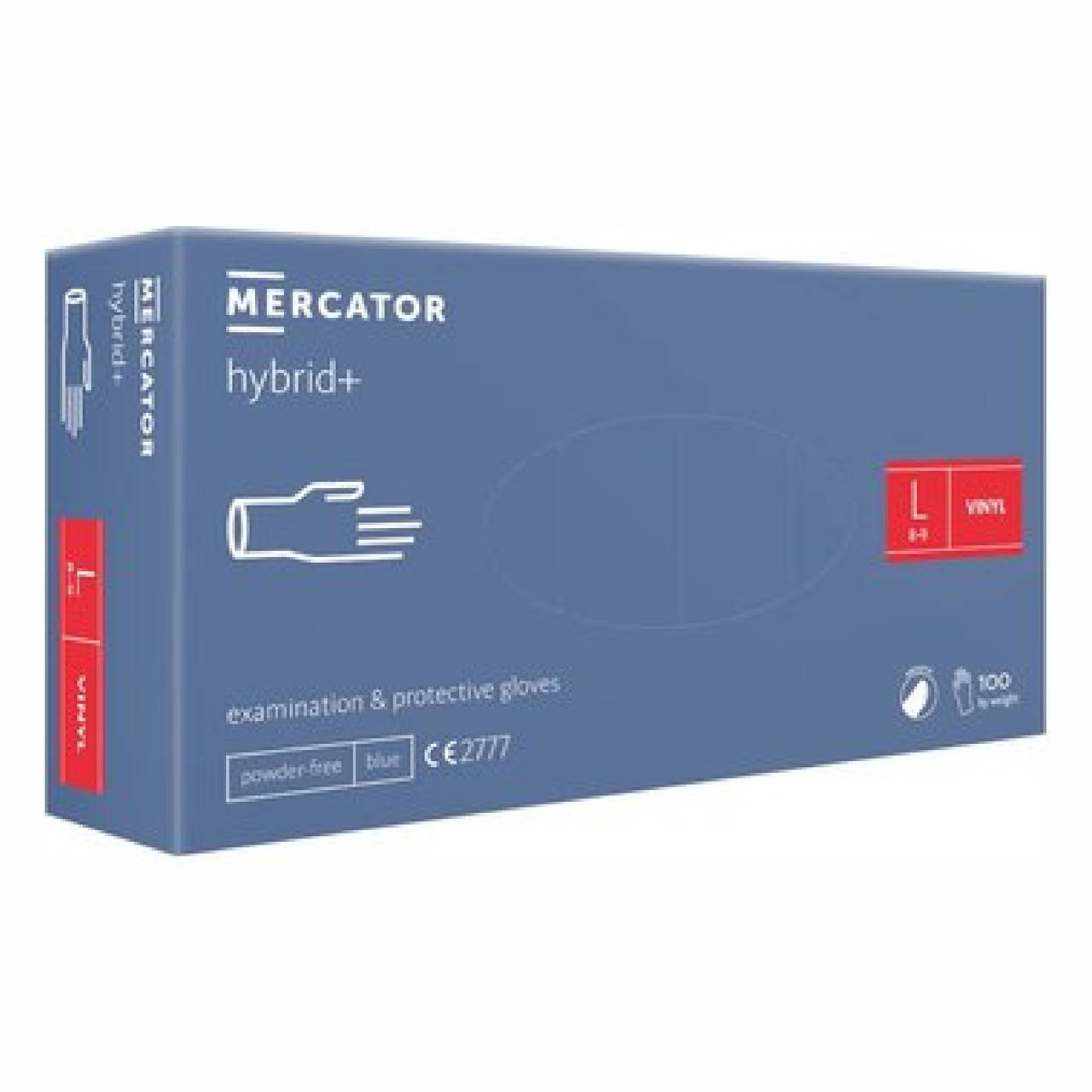 Перчатки виниловые голубые размеры - Mercator Medical, одноразовые виниловые неопудренные медицинские, Голубой
Перчатки виниловые голубые размеры - Mercator Medical, одноразовые виниловые неопудренные медицинские, Голубой