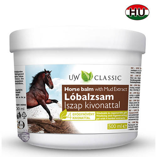 UW Classic Lobalzsam Horse Balm with Mud Extract Конский бальзам на основе морских водорослей 500 мл
UW Classic Lobalzsam Horse Balm with Mud Extract Конский бальзам на основе морских водорослей 500 мл