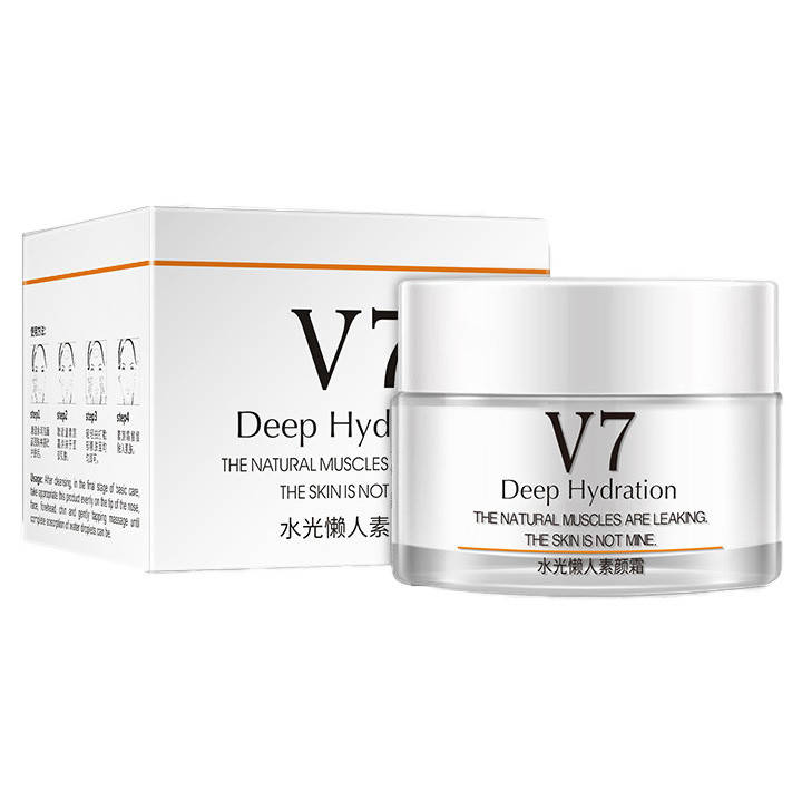 Отбеливающий крем для лица с комплексом витаминов Rorec V7 Above The Lazy Facial Cream, 50г
Отбеливающий крем для лица с комплексом витаминов Rorec V7 Above The Lazy Facial Cream, 50г
