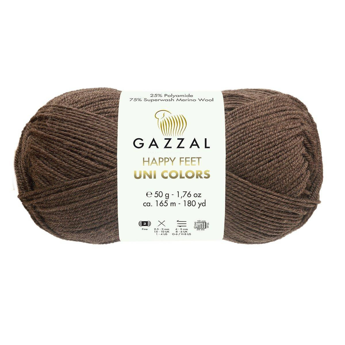 Gazzal Happy Feet (Газзал Хеппи Фит) № 3557 светло-коричневый (Мериносовая шерсть, нитки для вязания)
Gazzal Happy Feet (Газзал Хеппи Фит) № 3557 светло-коричневый (Мериносовая шерсть, нитки для вязания)
