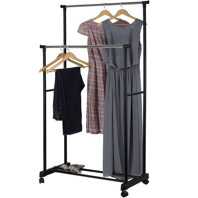 Телескопическая стойка вешалка для одежды Double Pole WJF 001 Small 30 кг / Регулируемая напольная вешалка, Черный
Телескопическая стойка вешалка для одежды Double Pole WJF 001 Small 30 кг / Регулируемая напольная вешалка, Черный