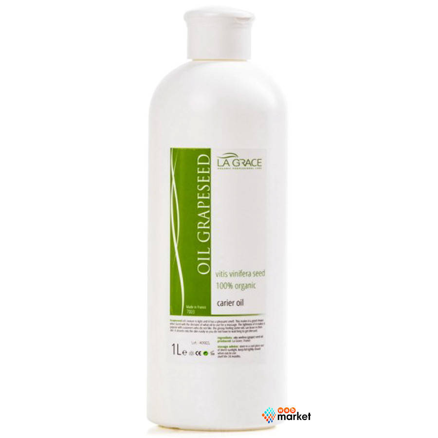 Масло массажное La Grace Light Grapeseed 1000 мл 
Масло массажное La Grace Light Grapeseed 1000 мл