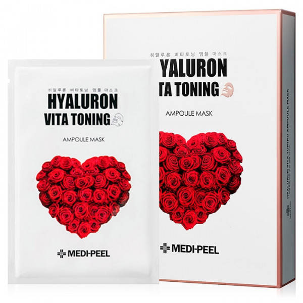 MEDI-PEEL Hyaluron Vita Toning Ampoule Mask Тонизирующая ампульная маска для лица с пептидами 30 мл 1 шт
MEDI-PEEL Hyaluron Vita Toning Ampoule Mask Тонизирующая ампульная маска для лица с пептидами 30 мл 1 шт
