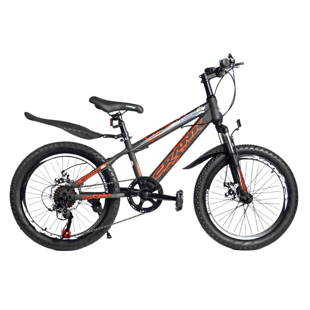 Детский велосипед спортивный Corso Crank 7-12 лет двухколесный 20’’ Черный с оранжевым
Детский велосипед спортивный Corso Crank 7-12 лет двухколесный 20’’ Черный с оранжевым