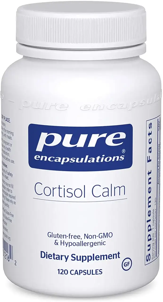 Комплекс для профилактики надпочечников, Pure Encapsulations, Cortisol Calm 120 Caps (PE-01216)
Комплекс для профилактики надпочечников, Pure Encapsulations, Cortisol Calm 120 Caps (PE-01216)