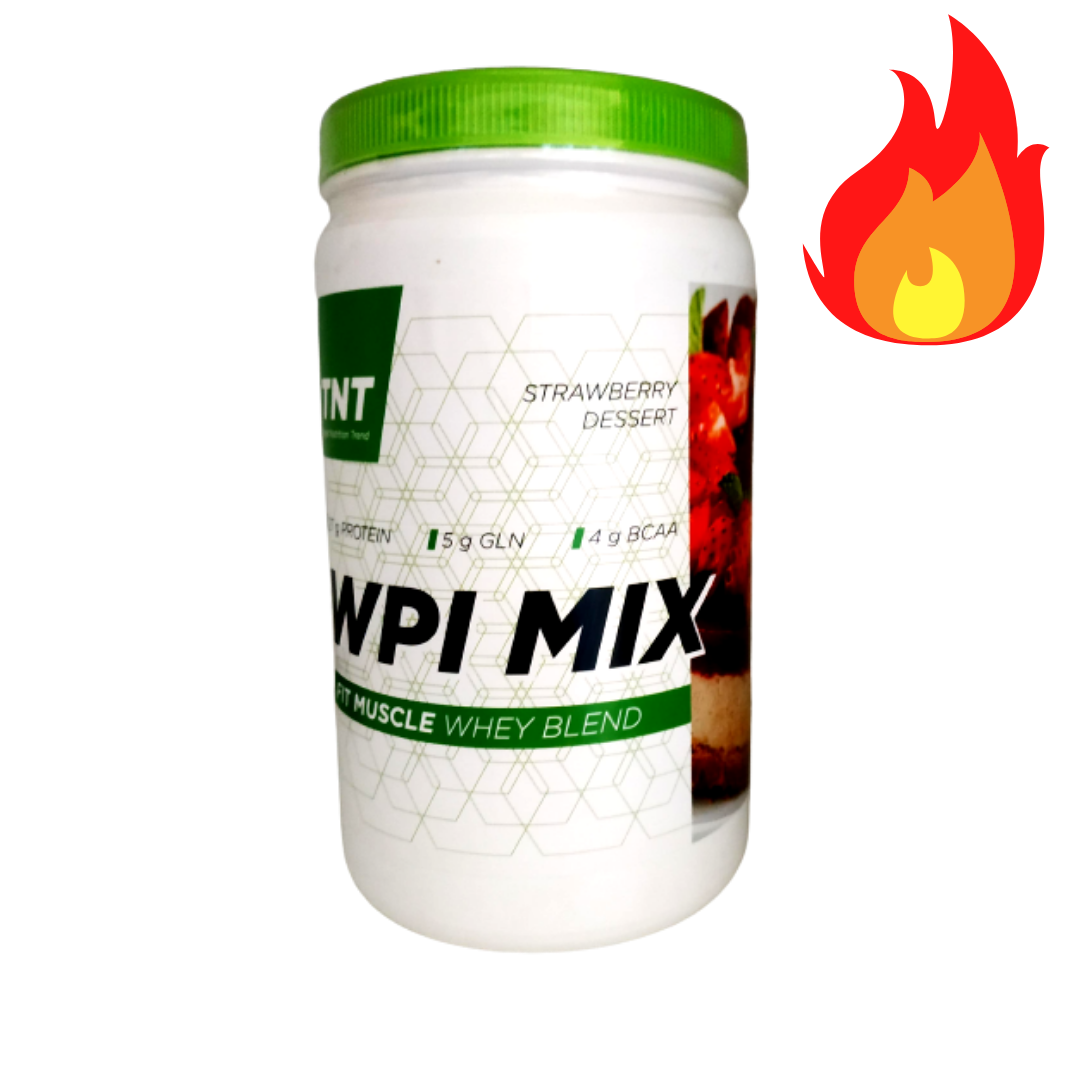 WPI MIX (Изолят + Гидролизованный изолят + Казеин), вкус Клубничный десерт. Польша 1 кг 
WPI MIX (Изолят + Гидролизованный изолят + Казеин), вкус Клубничный десерт. Польша 1 кг