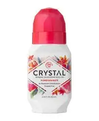 Crystal Body Deodorant, Натуральный шариковый дезодорант с гранатом, 2,25 жидкой унции
Crystal Body Deodorant, Натуральный шариковый дезодорант с гранатом, 2,25 жидкой унции