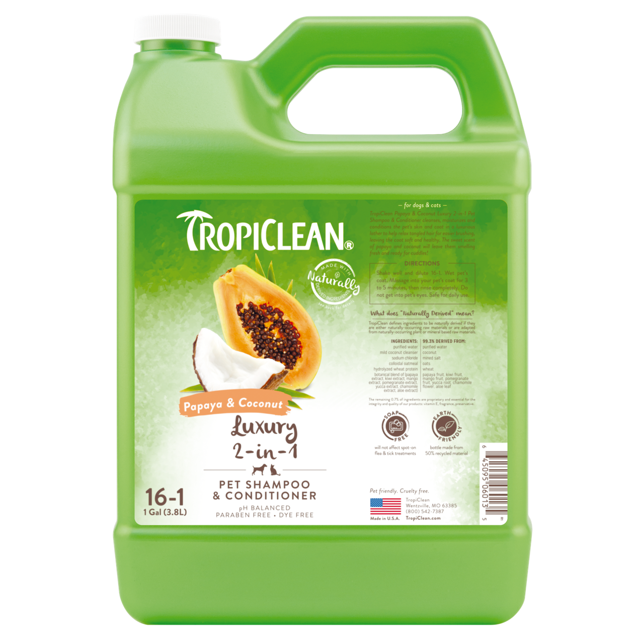 Шампунь Tropiclean Papaya & Coconut 3.8л с кокосом и папаей для собак и кошек Тропиклин
Шампунь Tropiclean Papaya & Coconut 3.8л с кокосом и папаей для собак и кошек Тропиклин