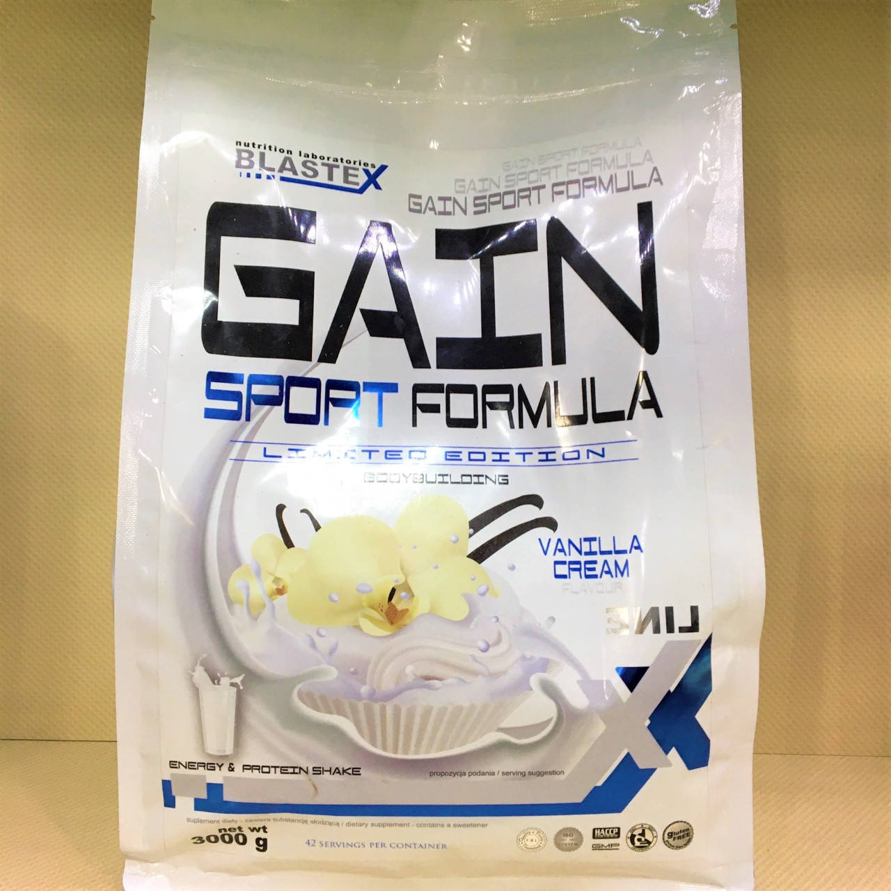 Гейнер Blastex Gain Sport Formula 3 kg Бластекс гейнер для набора массы Blastex Gainerи 3кг
Гейнер Blastex Gain Sport Formula 3 kg Бластекс гейнер для набора массы Blastex Gainerи 3кг