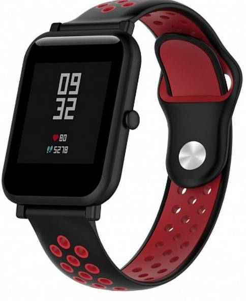 Ремешок BeWatch sport-style 20 мм для смарт-часов Amazfit BIP | Bip Lite | GTS | Gtr 42 mm Черно-красный
Ремешок BeWatch sport-style 20 мм для смарт-часов Amazfit BIP | Bip Lite | GTS | Gtr 42 mm Черно-красный