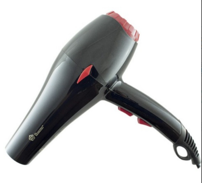 Фен для сушки и укладки волос черный Domotec MS-0390 (2600 W) Домотек 
Фен для сушки и укладки волос черный Domotec MS-0390 (2600 W) Домотек