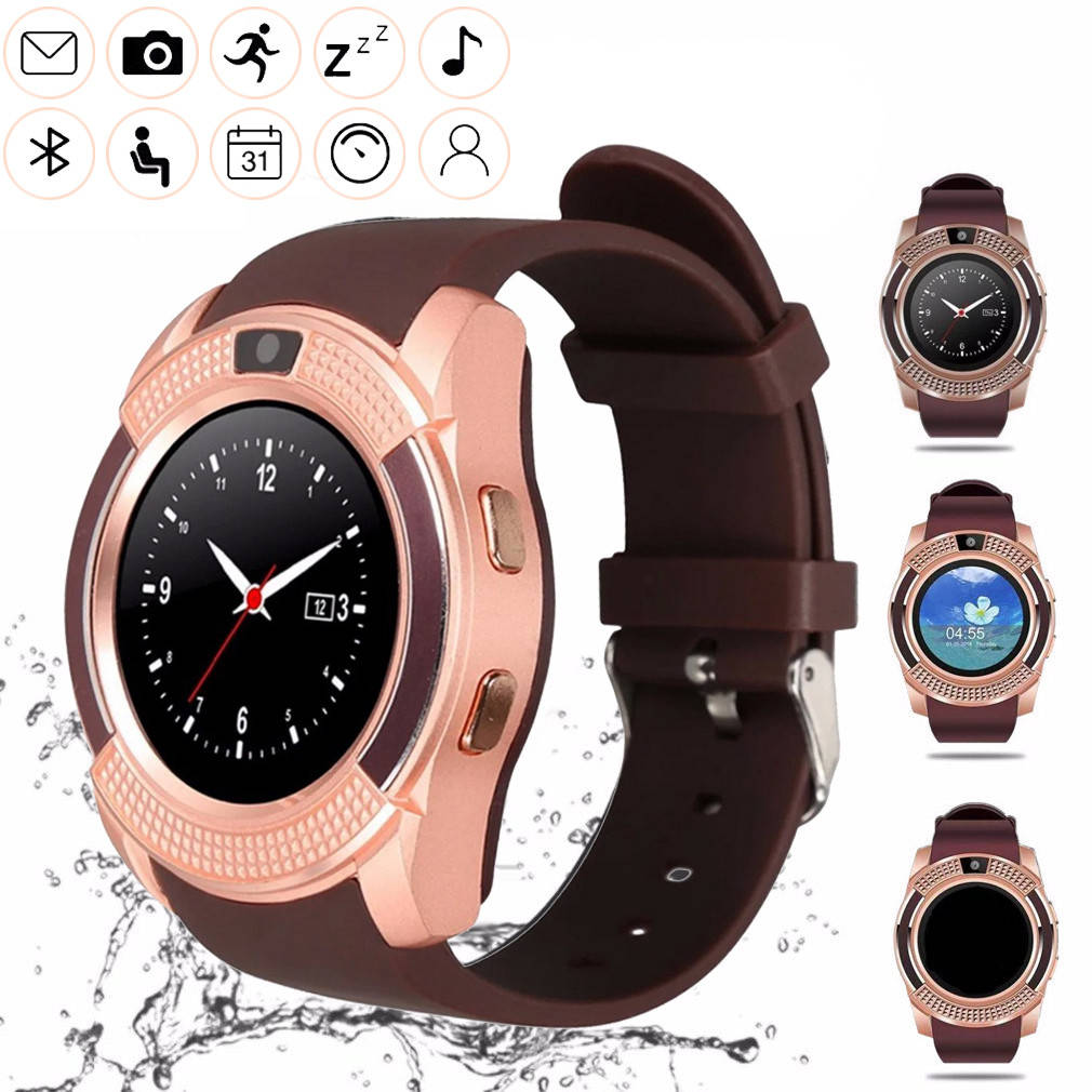 Сенсорные умные смарт часы Smart Watch V8, смарт часы-телефон с камерой и функцией Анти вор золотые SPG
Сенсорные умные смарт часы Smart Watch V8, смарт часы-телефон с камерой и функцией Анти вор золотые SPG