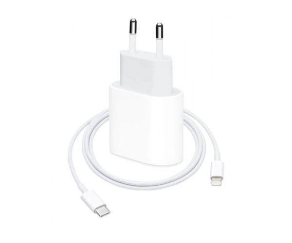 Комплект для быстрой зарядки iPhone 11 -12 iPad сетевой адаптер блок 20W + кабель Lightning USB-C
Комплект для быстрой зарядки iPhone 11 -12 iPad сетевой адаптер блок 20W + кабель Lightning USB-C