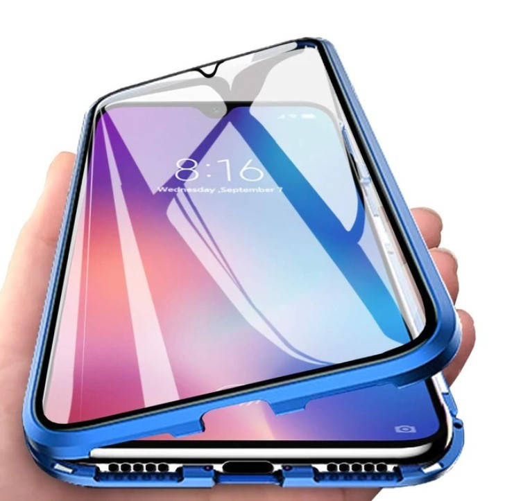 Магнитный чехол Magnetic для Samsung Galaxy S8 Plus 2017 G955F два стекла (Разные цвета) Синий
Магнитный чехол Magnetic для Samsung Galaxy S8 Plus 2017 G955F два стекла (Разные цвета) Синий