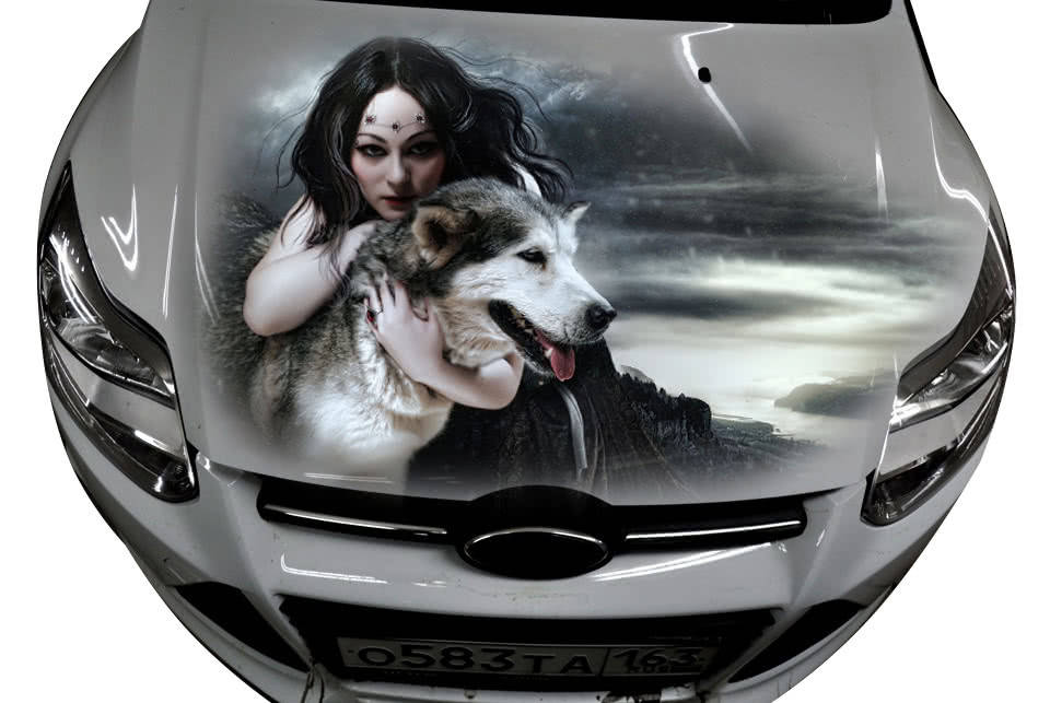 Наклейка на капот Astart3d девушка с волком 1200х1500х0.15мм
Наклейка на капот Astart3d девушка с волком 1200х1500х0.15мм