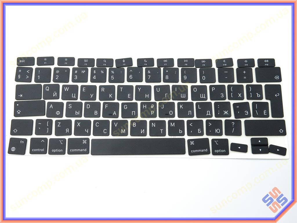 Клавиши клавиатуры APPLE A2337 Macbook Air M1 13" (2020) (RU BLACK, BIG Enter). Комплект кнопок., Черный
Клавиши клавиатуры APPLE A2337 Macbook Air M1 13" (2020) (RU BLACK, BIG Enter). Комплект кнопок., Черный
