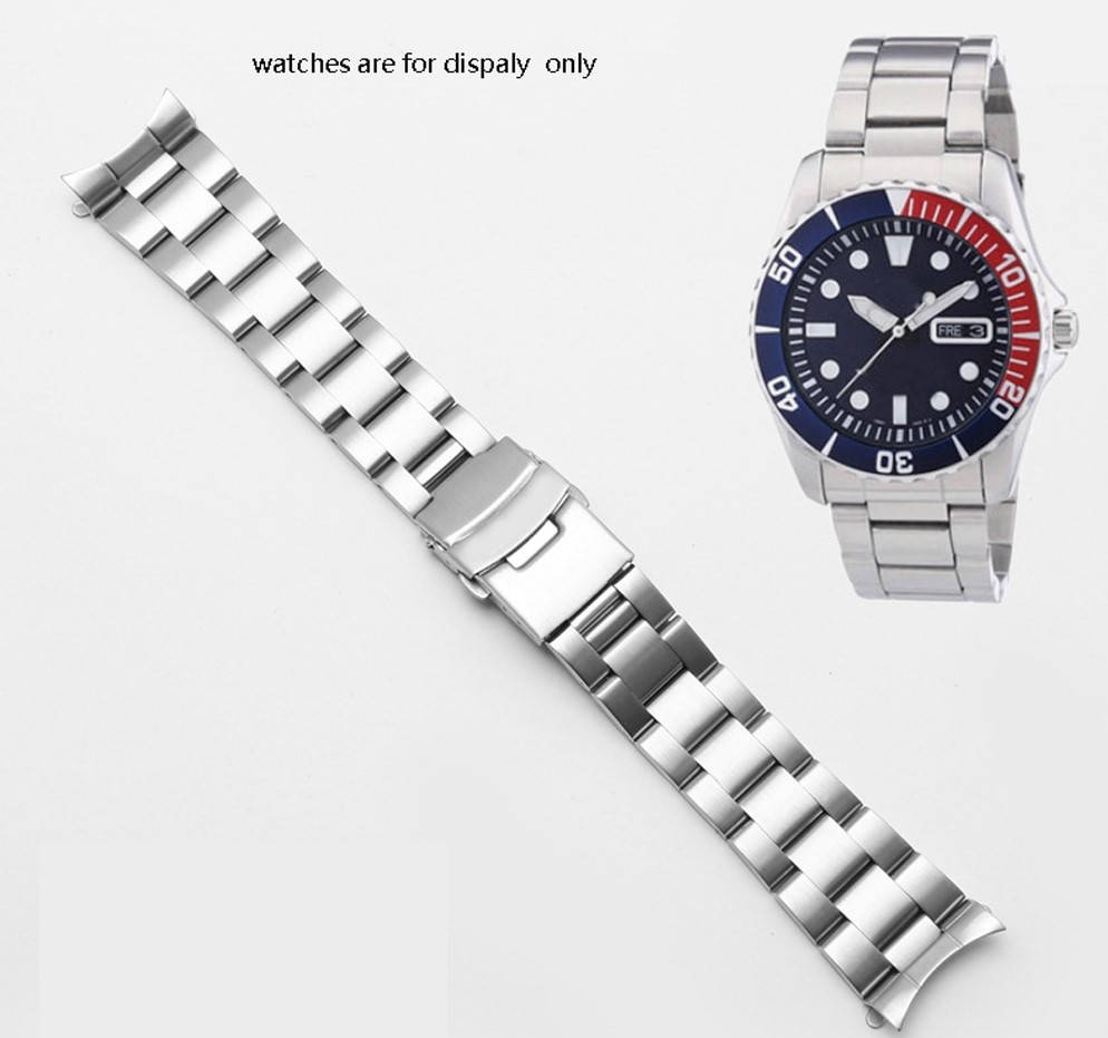 Браслет для часов Seiko SKX007/009/173/175/SRPD63K1 из нержавеющей стали 22 мм, крепление полумесяц Серебристый 1
Браслет для часов Seiko SKX007/009/173/175/SRPD63K1 из нержавеющей стали 22 мм, крепление полумесяц Серебристый 1