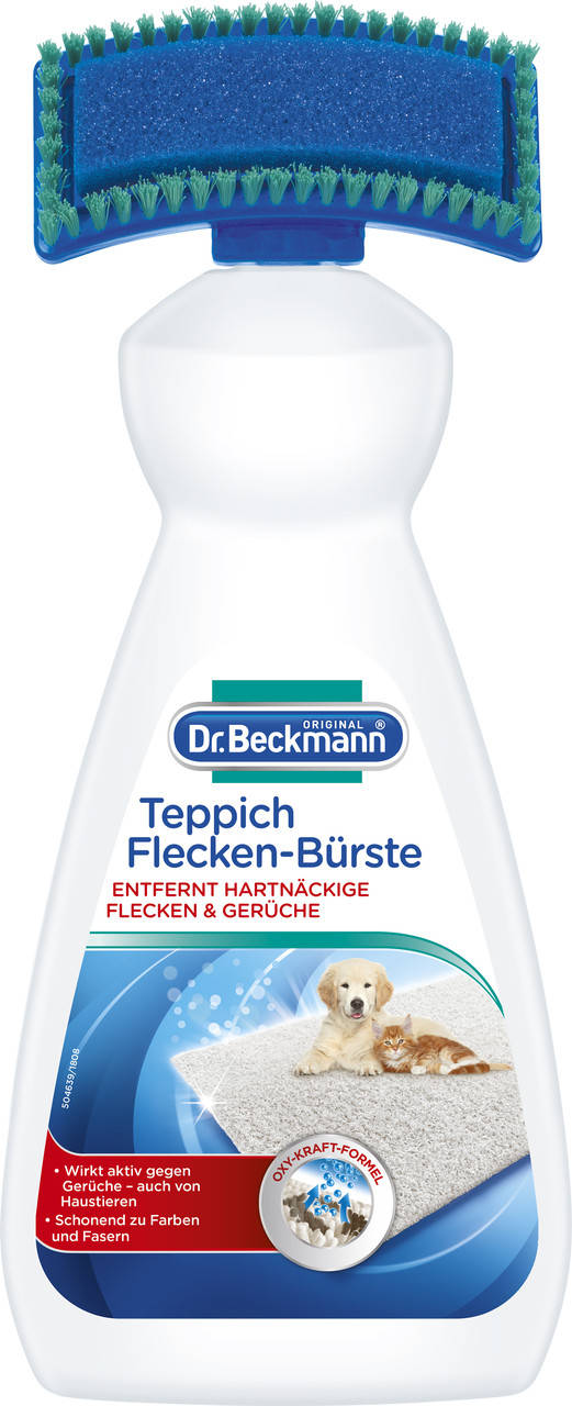 Пятновыводитель со щеткой аппликатором Чистый Ковер Dr. Beckmann Teppich Flecken-Bürste, 650ml
Пятновыводитель со щеткой аппликатором Чистый Ковер Dr. Beckmann Teppich Flecken-Bürste, 650ml