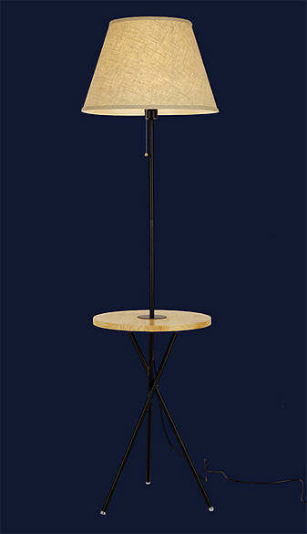 Торшер со столиком 918F8333-1 WOOD 
Торшер со столиком 918F8333-1 WOOD