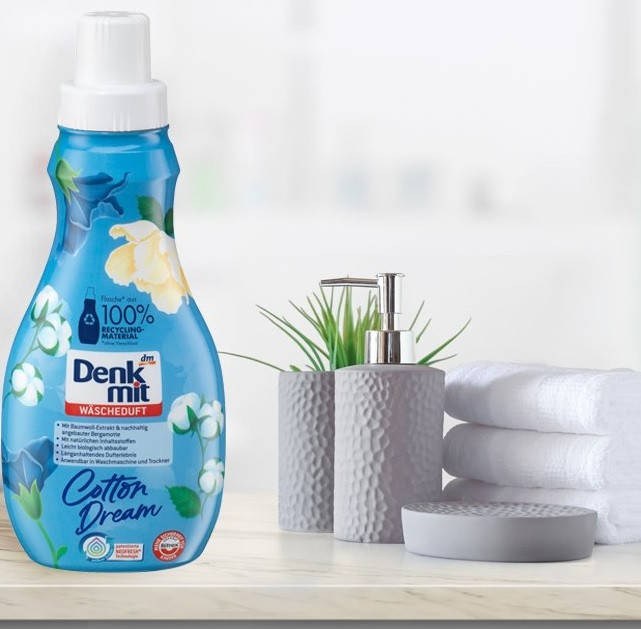 Denkmit Wäscheduft Cotton Dream ополаскиватель парфюм для белья для сушильной и стиральной машины 400 мл
Denkmit Wäscheduft Cotton Dream ополаскиватель парфюм для белья для сушильной и стиральной машины 400 мл