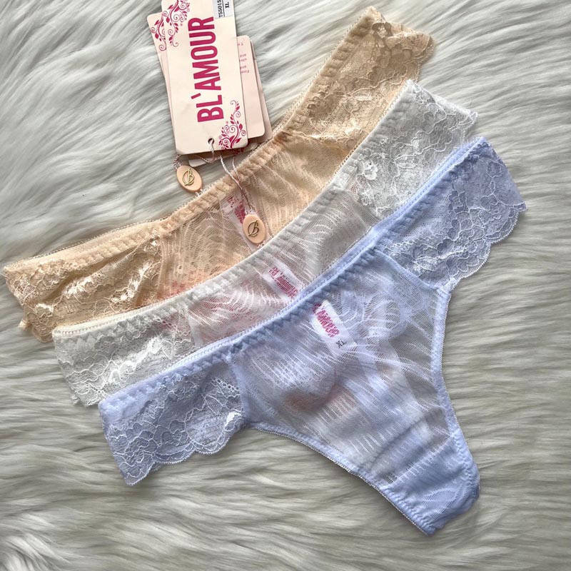 Ажурные стринги фирмы BL'AMOUR (44,46,48,50), Белый
Ажурные стринги фирмы BL'AMOUR (44,46,48,50), Белый