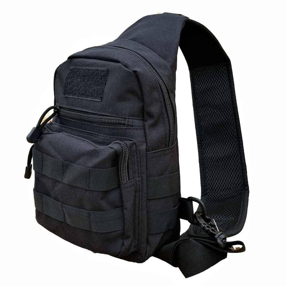 Сумка-рюкзак тактическая однолямочная через плечо Tactic Backpack Черная (TB-11023), Черный
Сумка-рюкзак тактическая однолямочная через плечо Tactic Backpack Черная (TB-11023), Черный